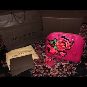 Louis Vuitton Roses Alma Stephen Sprouse
